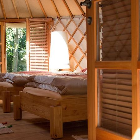 Moderne Jurte Herbsleben Hotel Ngoại thất bức ảnh