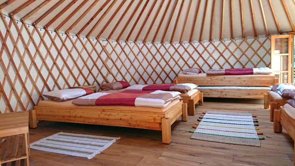 Moderne Jurte Herbsleben Hotel Ngoại thất bức ảnh